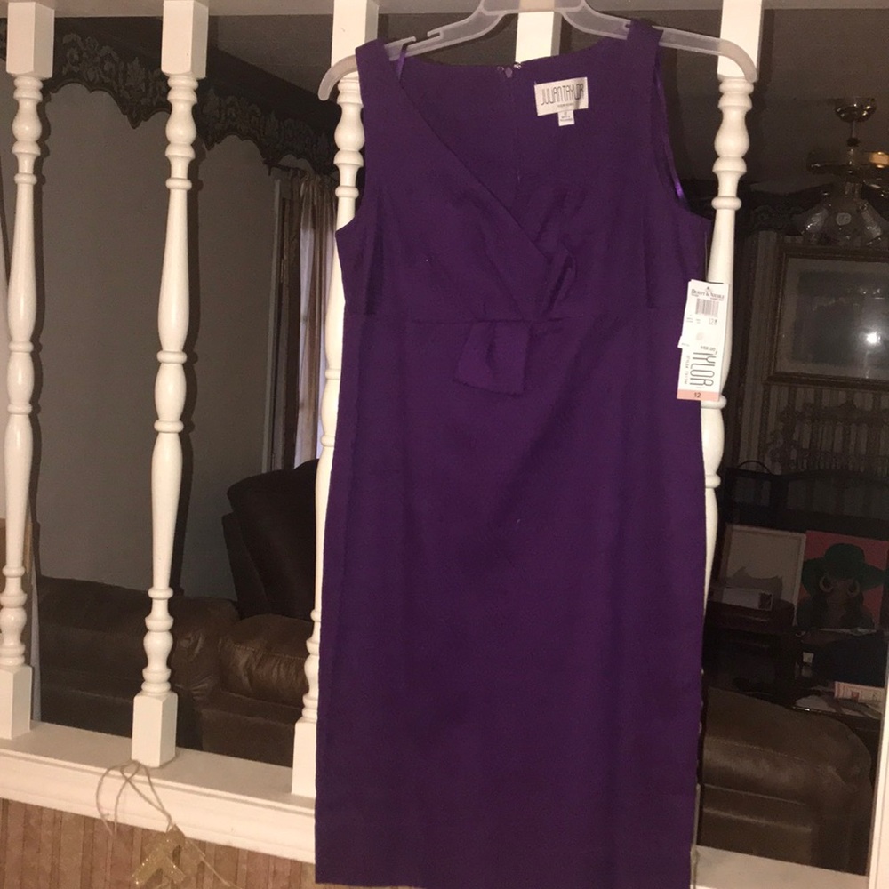 Deep Purple Sleeveless Dress